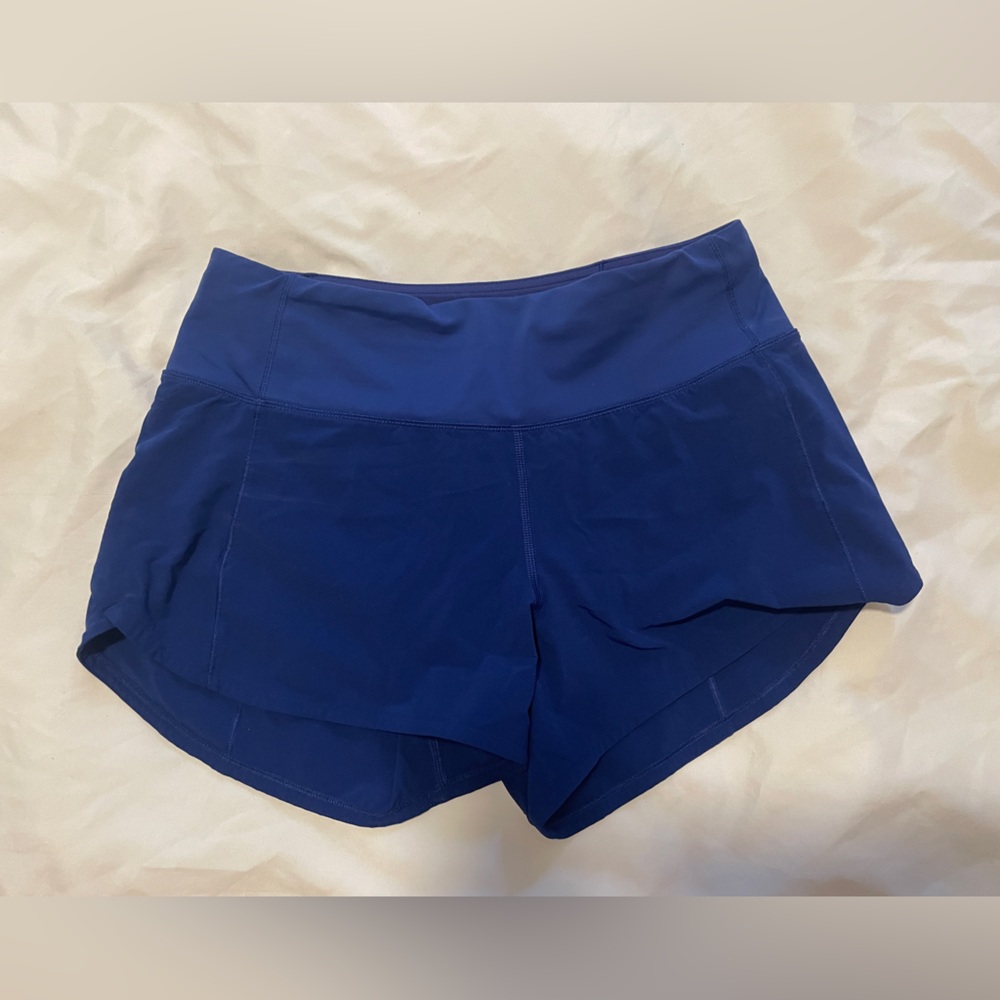 Lululemon Athletica Blue Athletic Shorts